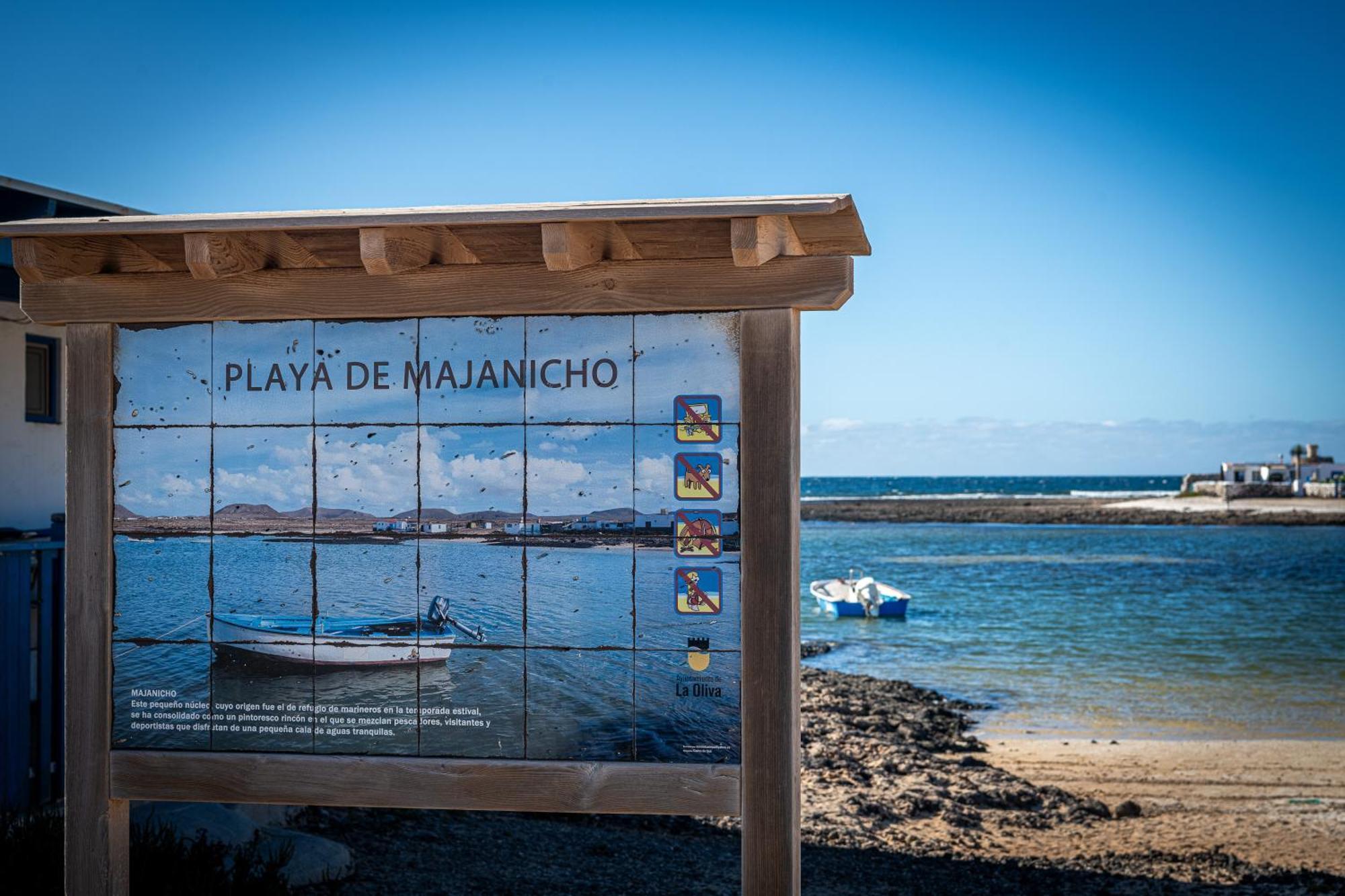 Cabin In Front Of Idyllic Majanicho Beach المظهر الخارجي الصورة